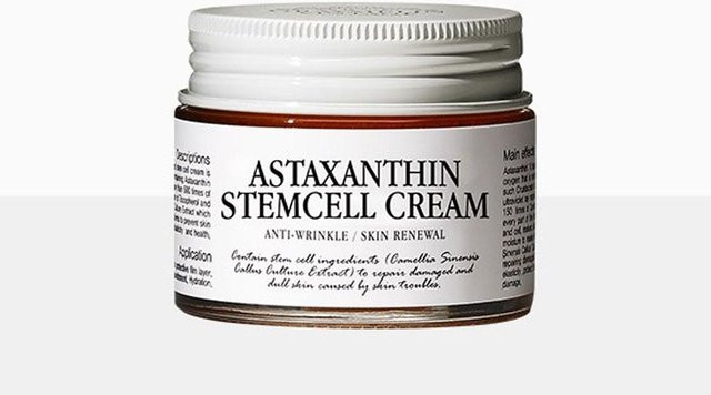 Graymelin Astaxanthin Stammzellen-Gel-Creme mit Kollagen, 50 ml - Bild 1