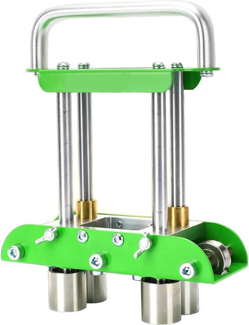 Nensit Kantenroller mit 8-Zoll-Schere zum Biegen von Kupferplatten und Metalldachdeckung, 0 bis 90 Grad, Grau - Bild 1