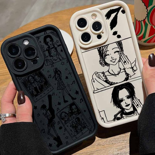 Anime NANA Handyhülle Soft Cover für Apple iPhone 17 Air 16E 16 15 14 13 12 Mini Pro Max Plus - Bild 1