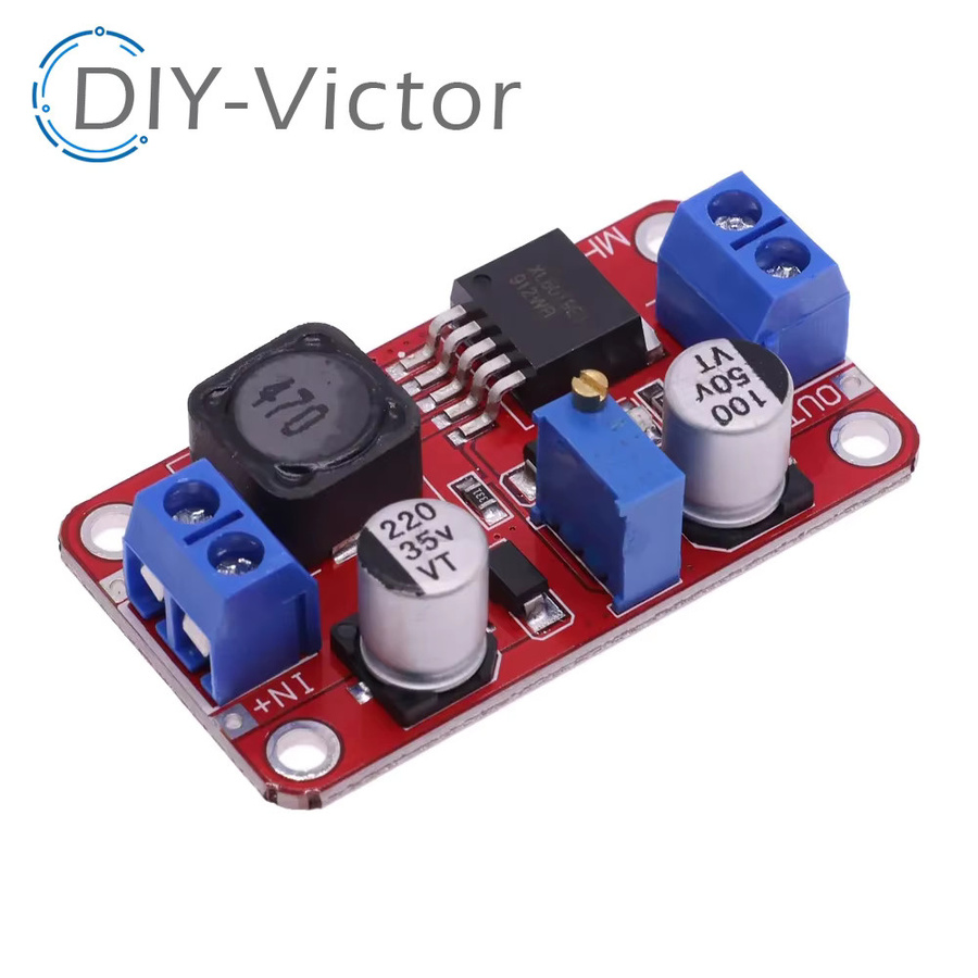 DC-DC Boost Step-Up Spannung Konverter XL6019 Einstellbarer Ausgangsspannungsregler in Rot - Bild 2