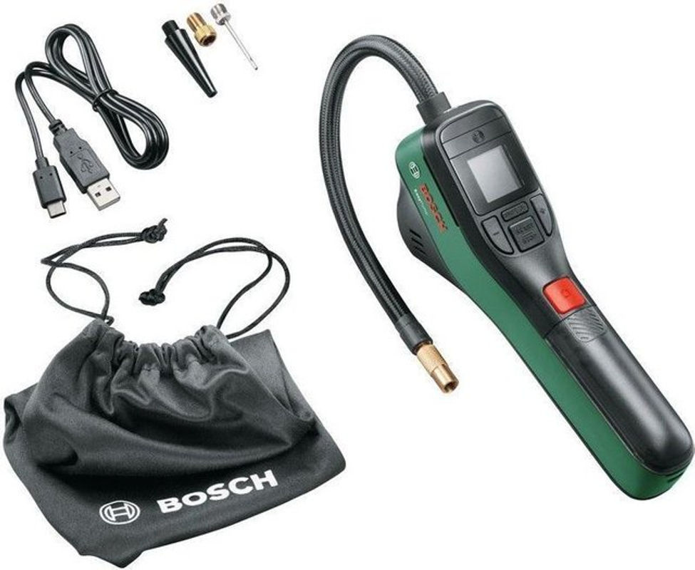 Bosch EasyPump Akku-Druckluftpumpe Mini Kompressor in Grün mit 10,3 bar - Bild 8