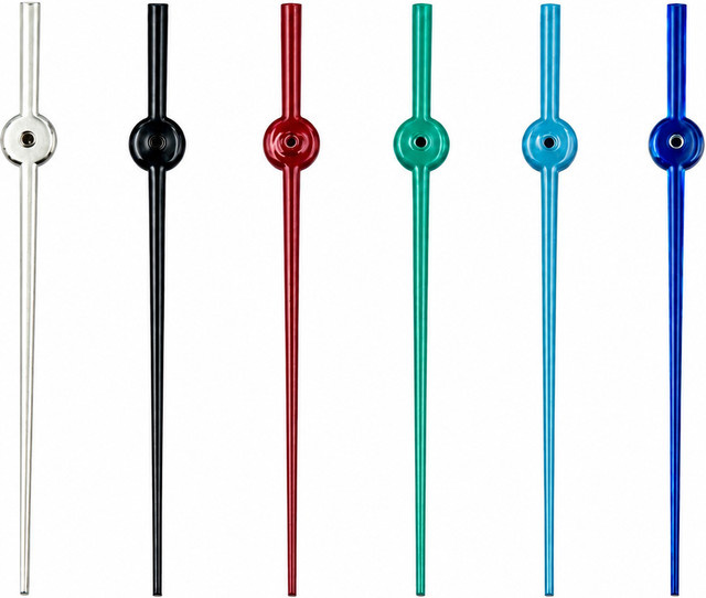 RICHUS Zweite Uhrzeiger, Silber, Schwarz, Blau, Rot, Unisex - Bild 1