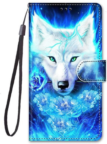 YiKELO Flip Ledertasche für iPhone SE 6 7 8 6s 11 Pro X Xs in Blau - Bild 1