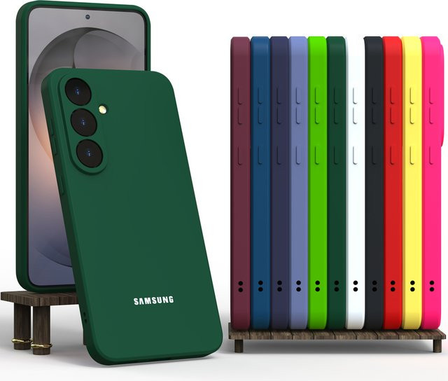 Flüssigsilikonhülle für Samsung Galaxy A57 A56 A55 A54 A17 A16 5G in Blau, weiche TPU-Handyhülle als Schutzcover - Bild 1