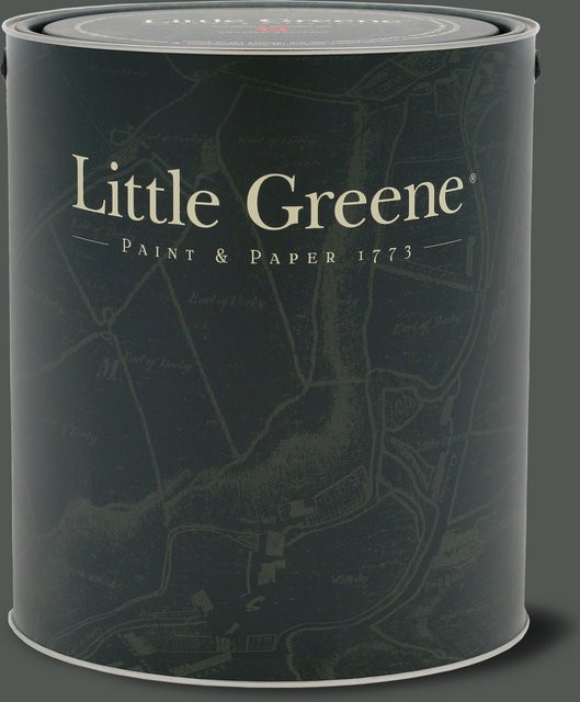 Little Greene Intelligent Floor Paint Vulcan 324 Grau, wasserbasiert, satinmatt, 2,5 l - Bild 1