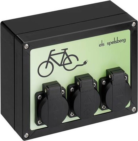 Spelsberg TG BCS 3 E-Bike-Akku Ladegerät in Schwarz - Bild 1
