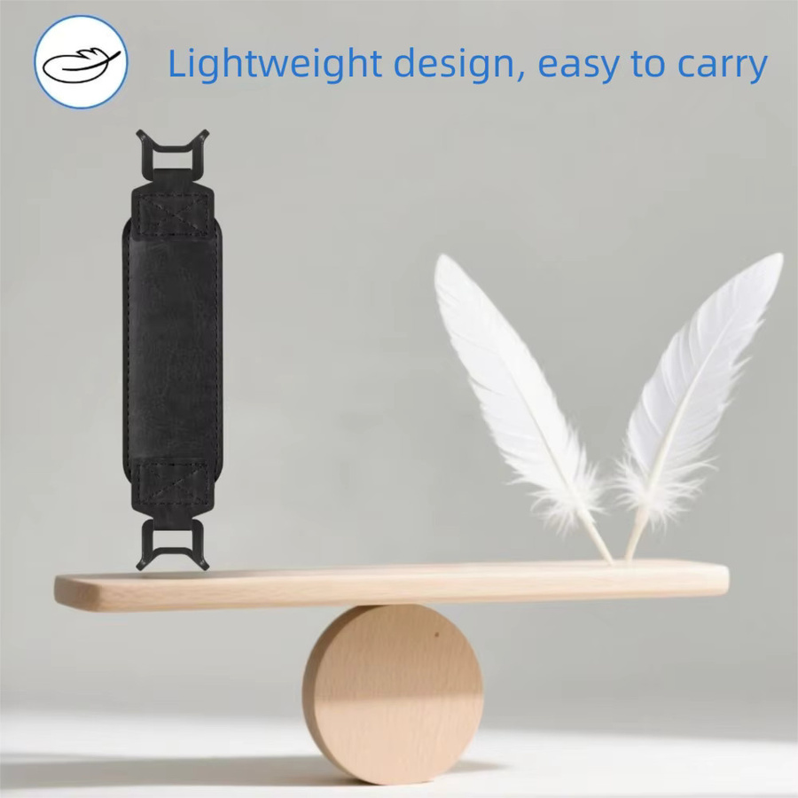 Universelle Leder Handschlaufe für Tablet und E-Reader mit Anti-Drop-Funktion, elastisch und rutschfest, in Schwarz oder Braun - Bild 6
