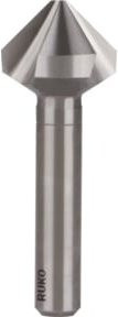 RUKO Kegelsenker DIN 335C aus HSS in Silber, Durchmesser: 8,3 mm, Winkel: 90 Grad - Bild 1