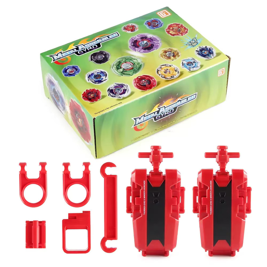 msadobey Drehbare Kreisel mit Zugschnur und Verbindungsset, Spielzeug-Geschenkset - Bild 2
