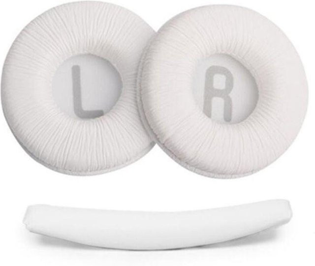 JBL Ersatz-Ohrpolster Set in White für T520BT T510BT T500BT T450BT Kopfhörer - Bild 1