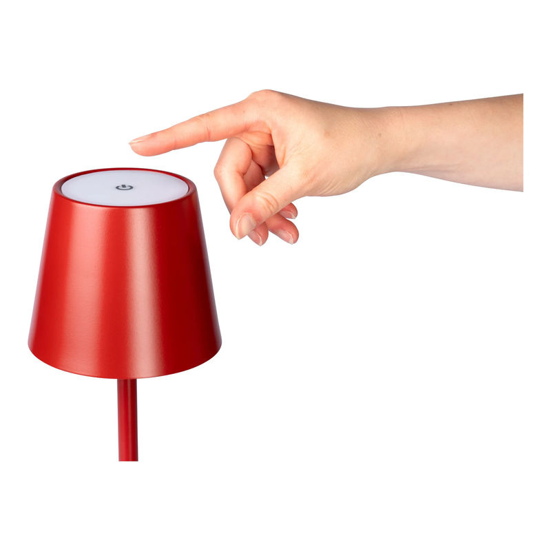 Genialo Dimmbare LED-Tischlampe in Gold mit Touch-Funktion und USB-Anschluss im minimalistischen Design - Bild 3