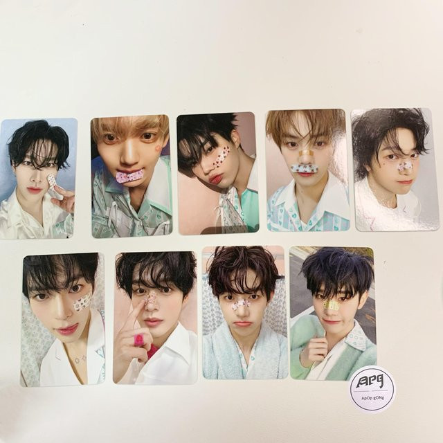 AppleMusic ZEROBASEONE Blue Paradise-Karte KIM JI WOONG in Blue und Multicolour - Bild 1