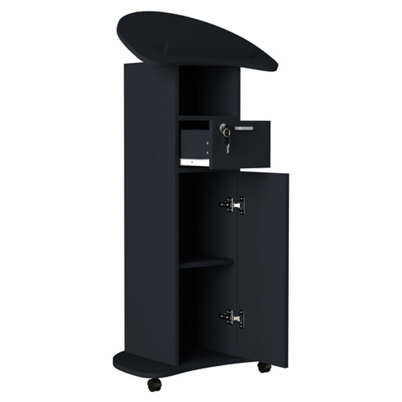 VCM Stehpult Redola höhenverstellbar in Grau und Anthrazit, B/T: 110 x 56 cm - Bild 3