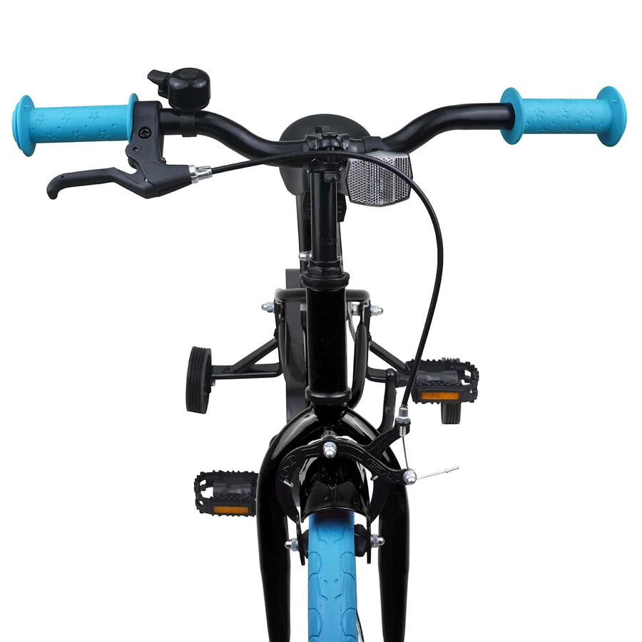 VD Home Furnishing Kinderfahrrad 16 Zoll Schwarz für Kinder 4-6 Jahre - Bild 1