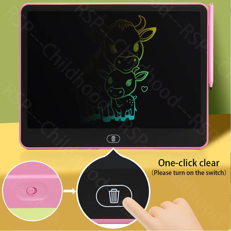 Kindertafel LCD Schreibtafel Tablet, Lernspielzeug, ab 3 Jahre - Bild 3