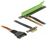 Delock Riser Card PCIe x1 auf x16 in Grün - Bild 1