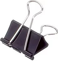 Soennecken Foldbackklemmer aus Metall in Schwarz - Bild 1