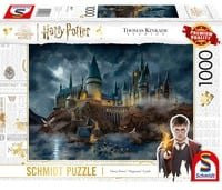 Schmidt Spiele Thomas Kinkade Studios Wizarding World Harry Potter Schloss Hogwarts Puzzle mit 1000 Teilen - Bild 1