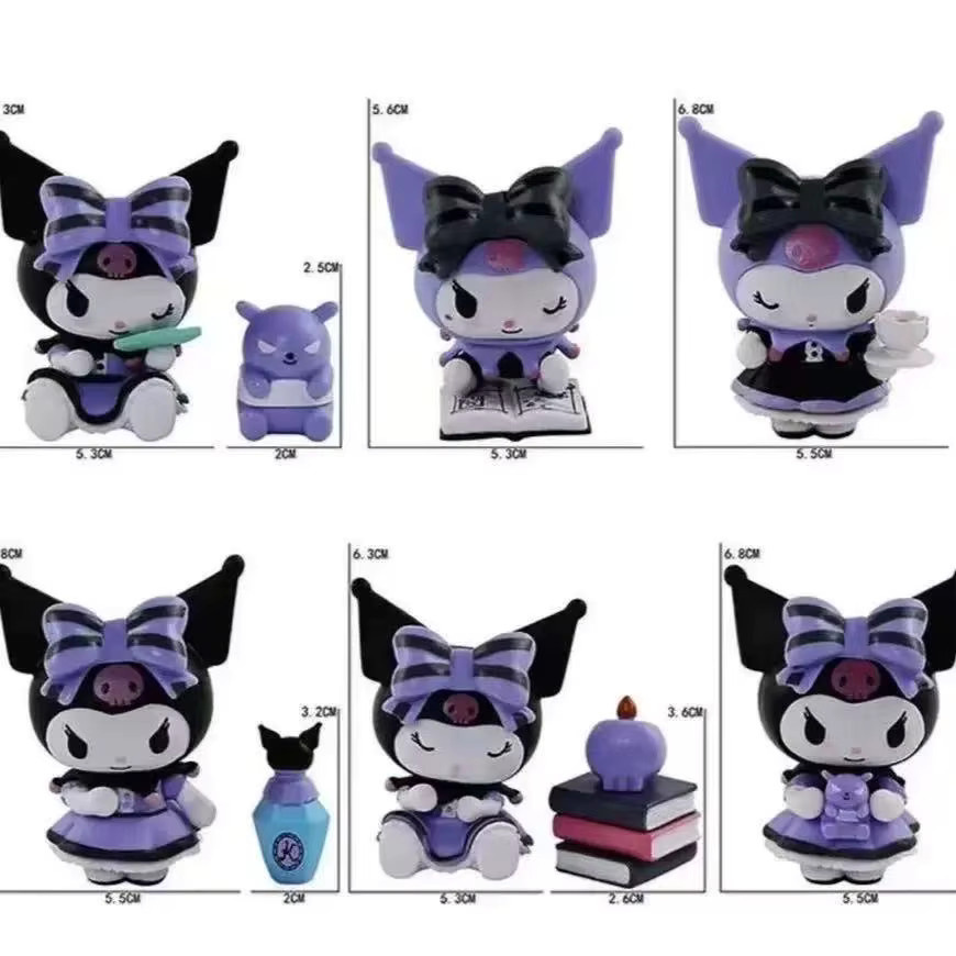 Sanrio Kuromi Puppe, Actionfigur, Modellpuppe - Bild 4