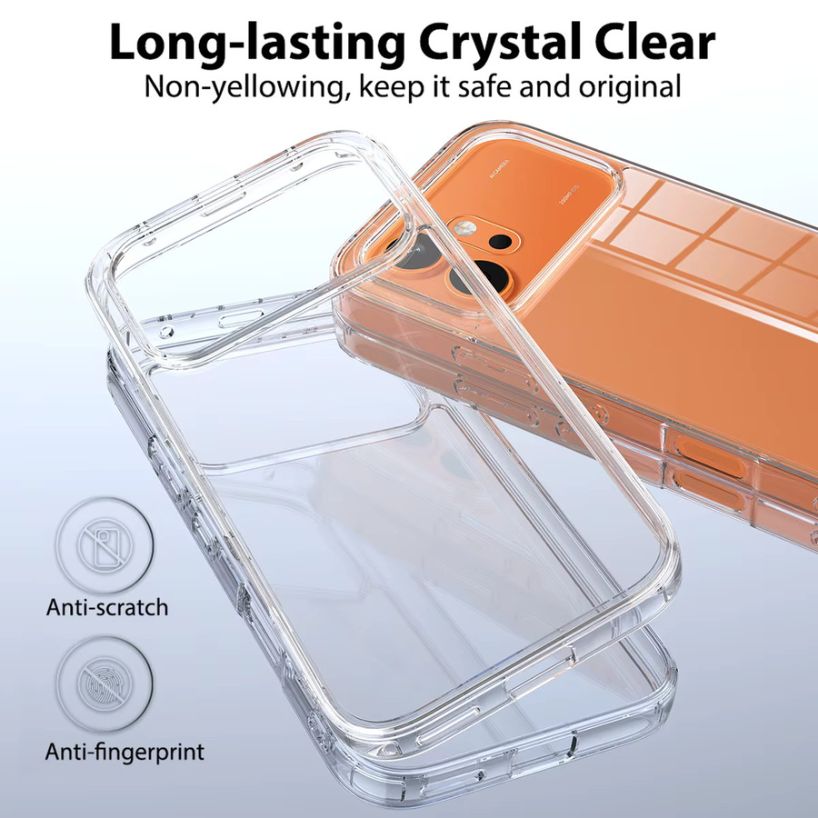 Transparente Huawei Honor 600 und Honor 600 Pro Schutzhülle aus kratzfestem PC-Acryl mit Kameraschutz - Bild 2
