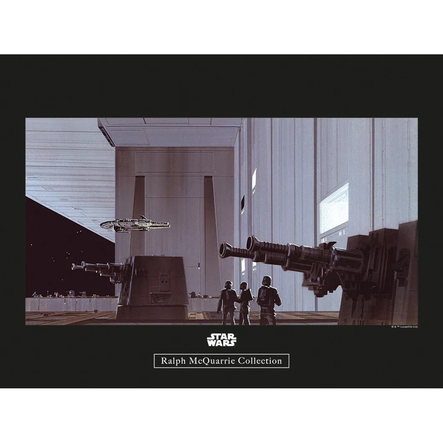 Komar Star Wars Hangar Wandbild aus Qualitätsvlies, Multicolor, Breite: 40 cm, Höhe: 30 cm - Bild 2