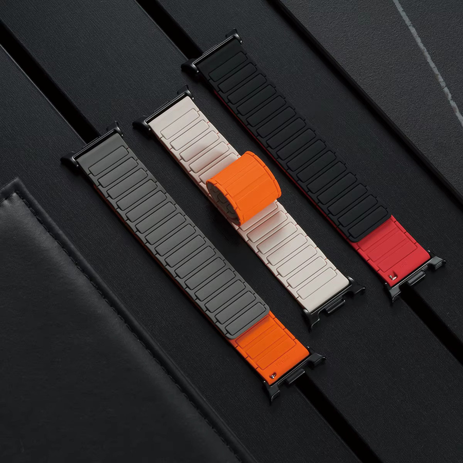 CHIICSMART Uhrenarmband Silikon, Magnetisch, Unisex - Bild 1