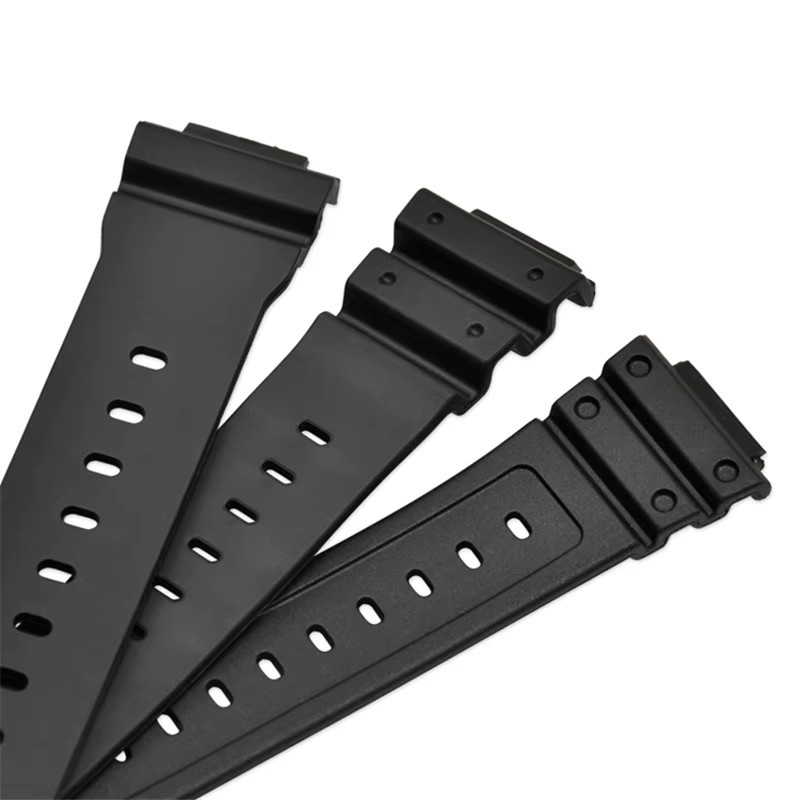 strapfreak Uhrenarmband Harz, 16 mm, Schwarz, Herren - Bild 3