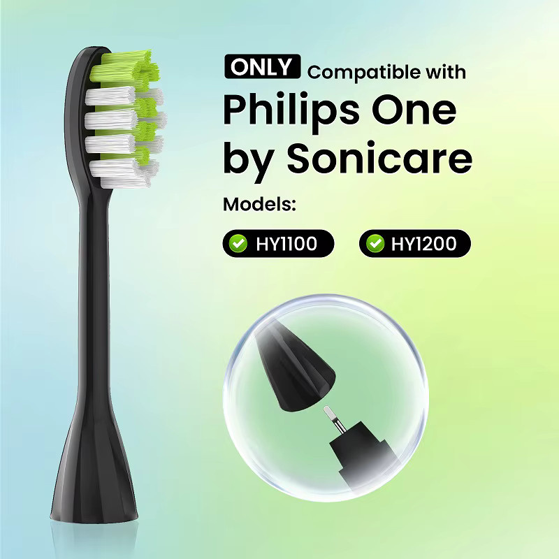 Philips Bürstenköpfe für Elektrische Zahnbürste ONE Series, Green - Bild 2
