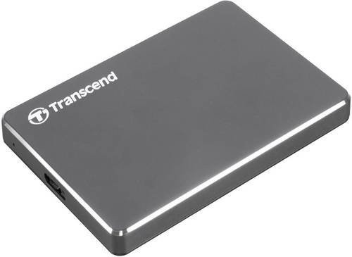 Transcend StoreJet 25C3N Externe Festplatte 1 TB 2,5 Zoll USB 3.2 Gen 1 Grau - Bild 1