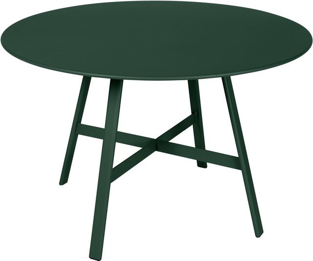 Fermob So O Tisch in Grün aus pulverbeschichtetem Aluminium für Garten und Terrasse - Bild 1