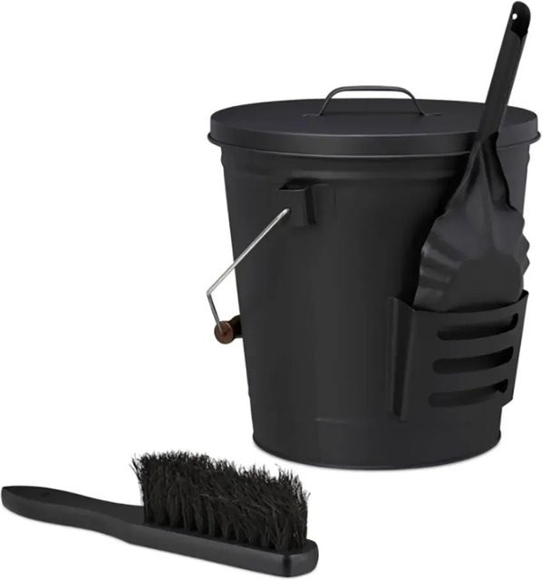 Valo Ascheeimer Set 15, 3-teilig, Schwarz - Bild 1