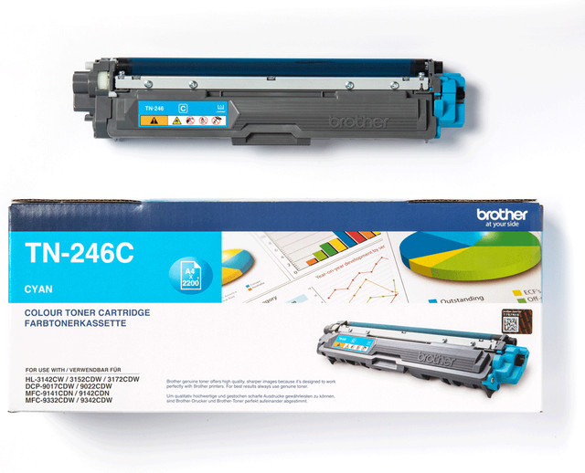 Original Brother Toner TN-246C Cyan für Laserdrucker - Bild 3