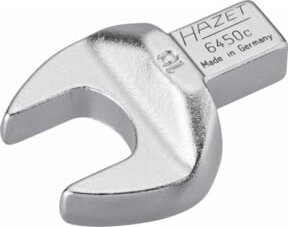 Hazet Einsteck-Maulschlüssel 6450C-16 mit 9 x 12 mm Einsteck-Vierkant und 16 mm Außen-Sechskant Profil in Silber - Bild 1