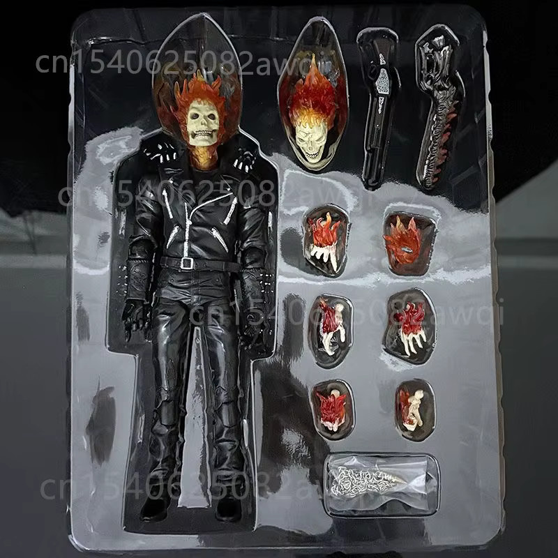 Bandai Marvel Ghost Rider Actionfigur, Leuchtende Version, ab 14 Jahren - Bild 3