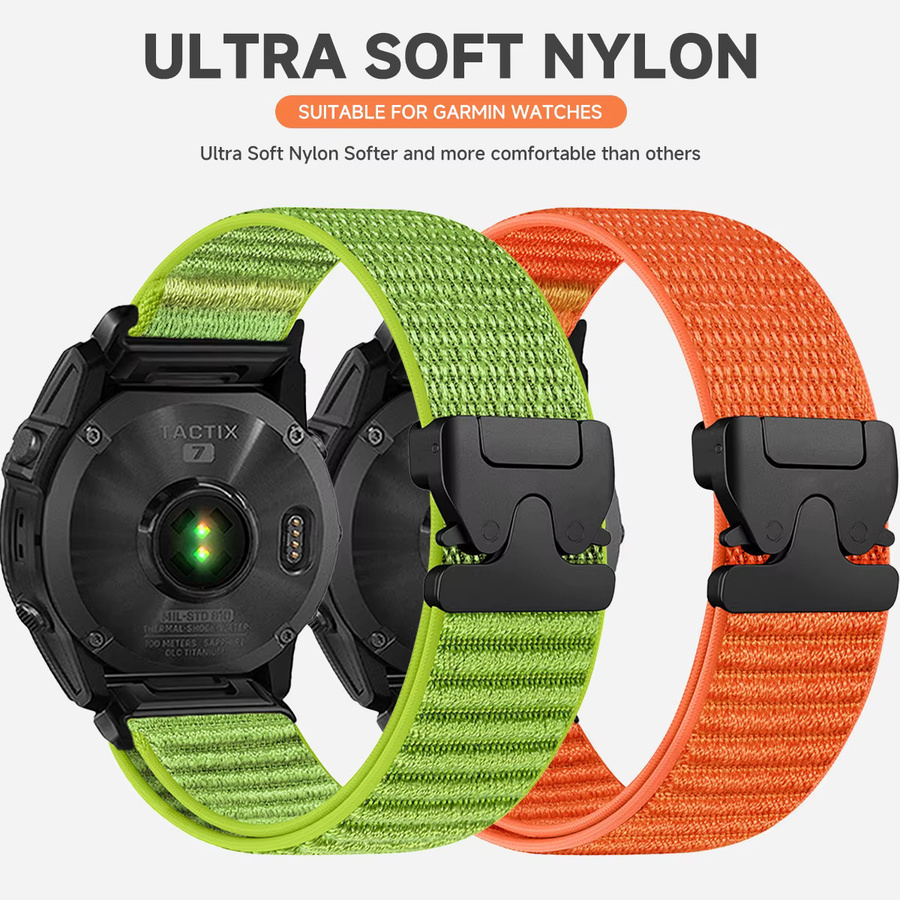 FancyWrist Uhrenarmband Nylon, Schnellverschluss, Unisex - Bild 4
