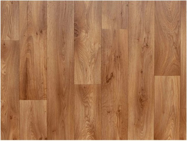 Primaflor PVC Turin Diele in Naturholz-Optik, Farbe Braun, 2,00 m x 14,00 m - Bild 1