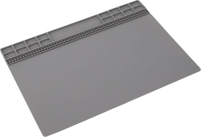 Uhrenreparaturmatte Gummi, Antistatisch, Rutschfest, Grau, Unisex - Bild 1