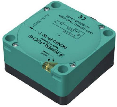 Pepperl+Fuchs Induktiver Sensor NCN40-FP-W-T-P1 130539 Zweidraht in Grün - Bild 1