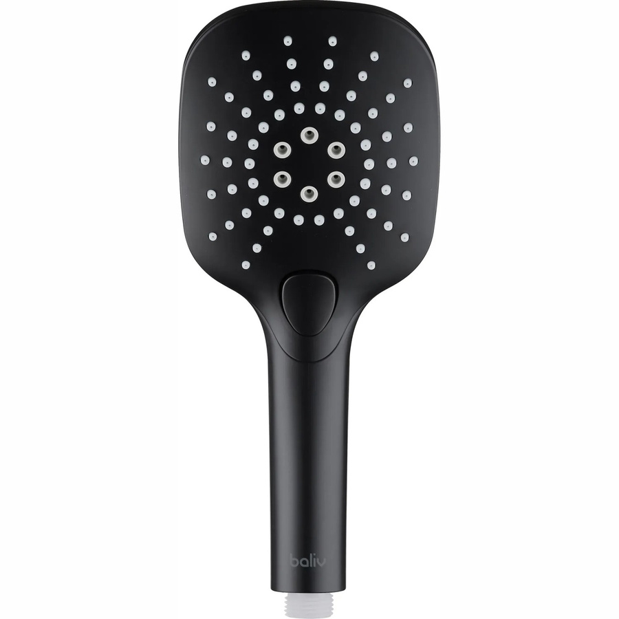 baliv Handbrauseset HBS-150.11 Square in Schwarz Matt - Bild 2