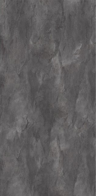 Breuer Duschrückwand Q72 Aluminium Hochglanzdekor Schiefer Grau B: 100 cm, H: 255 cm - Bild 1