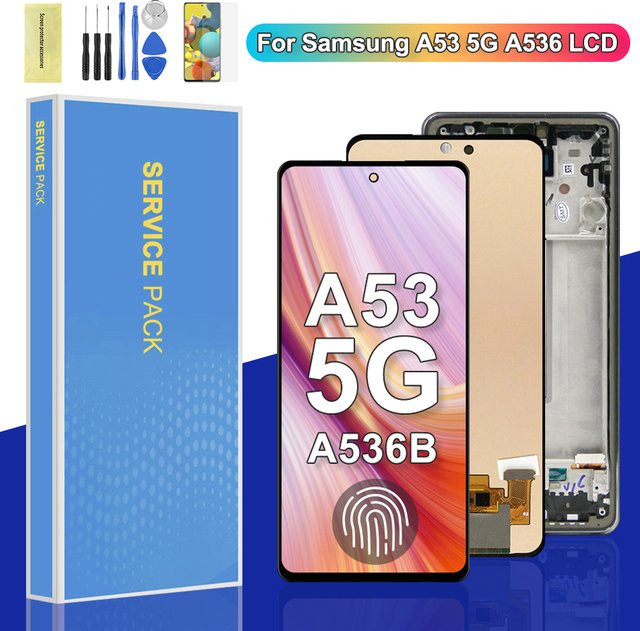 Samsung A53 5G Ersatzdisplay mit 6.5 Zoll LCD Touchscreen Glas Panel - Bild 1