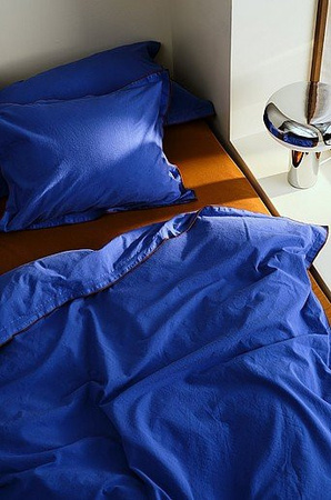 Jotex Bettbezug PIVOT Blau aus Baumwolle B/L: 140 x 200 cm