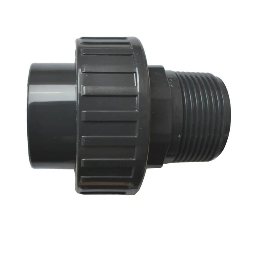 Cepex PVC-U Rohrverbinder Klebemuffe Kopplung Schwarz 25mm - Bild 2