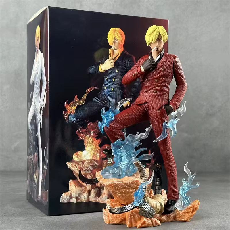 Bandai One Piece Anime-Zubehörmodell, Schwarz-Weiß, 24cm - Bild 2