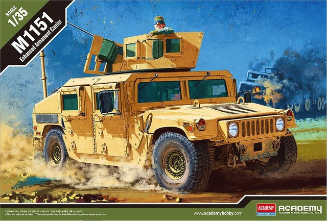 Academy M1151 Enhanced Armament Carrier, Fahrzeuge - Bild 1