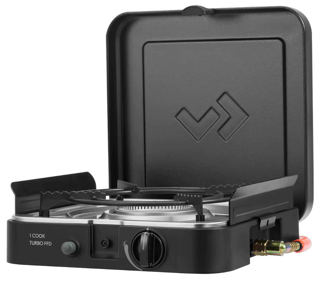 CADAC Camping Gaskocher 1-Cook Turbo FFD Stove, Schwarz, 30mbar - Bild 3