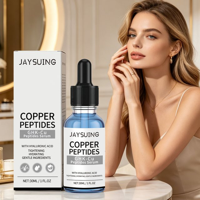 jaysuing Gesichtsserum mit Kupferpeptid und Hyaluronsäure, Unisex - Bild 1