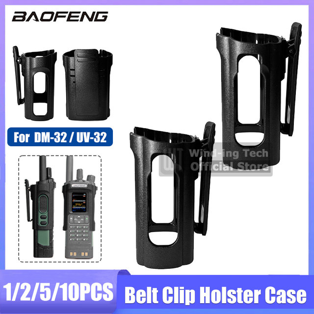 Baofeng DM32 Gürtelclip Holster für Walkie Talkie in Schwarz - Bild 1