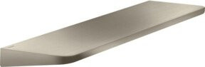 Hansgrohe Axor Universal Circular Wandablage aus Edelstahl in Brushed Nickel, Breite: 40 cm, Tiefe: 11 cm - Bild 1