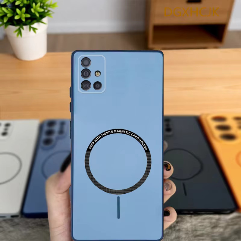 Magnetische Hart-Silikon-Handyhülle für Samsung Galaxy A71 4G (SM-A715F, SM-A715F/DS) in Mehrfarben - Bild 1